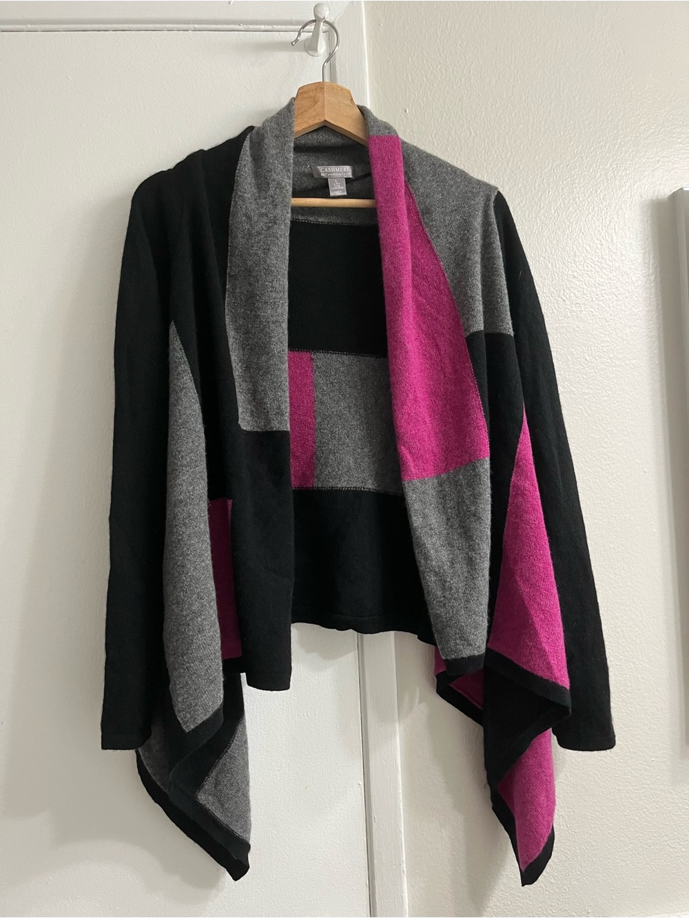 100% cashmere size large